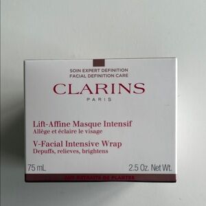 Brand new. Never opened Clarins V-Facial Intensive depuff mask